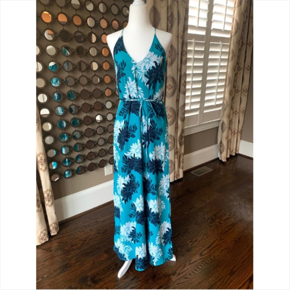 LOFT Hawaiian Maxi Dress